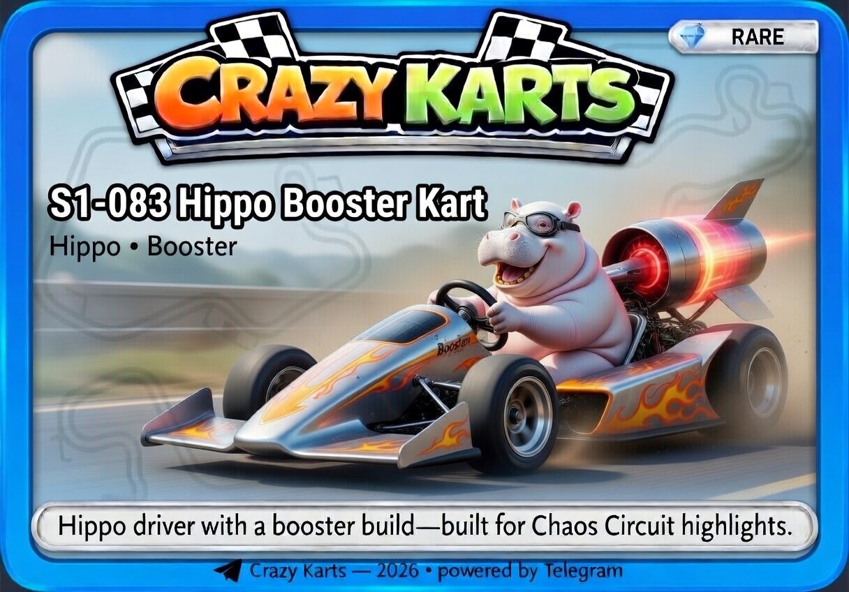 S1-083 • Tiger Carbon Kart