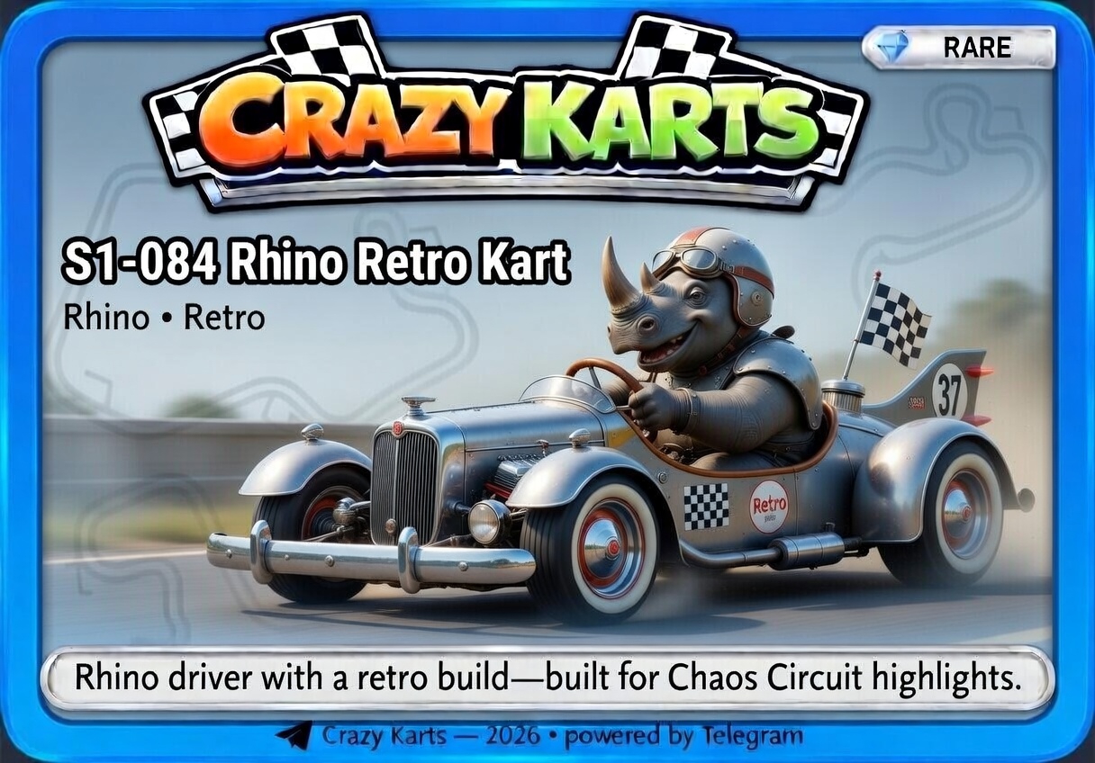 S1-084 • Wolf Drift Kart