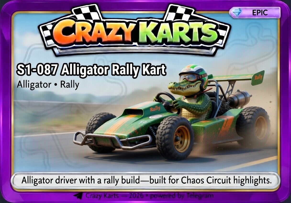 S1-087 • Seal Rocket Kart