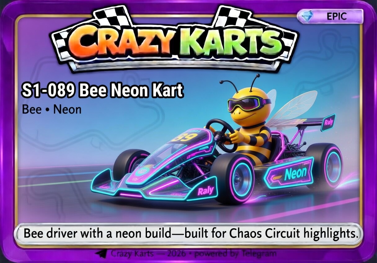 S1-089 • Parrot Speed Kart