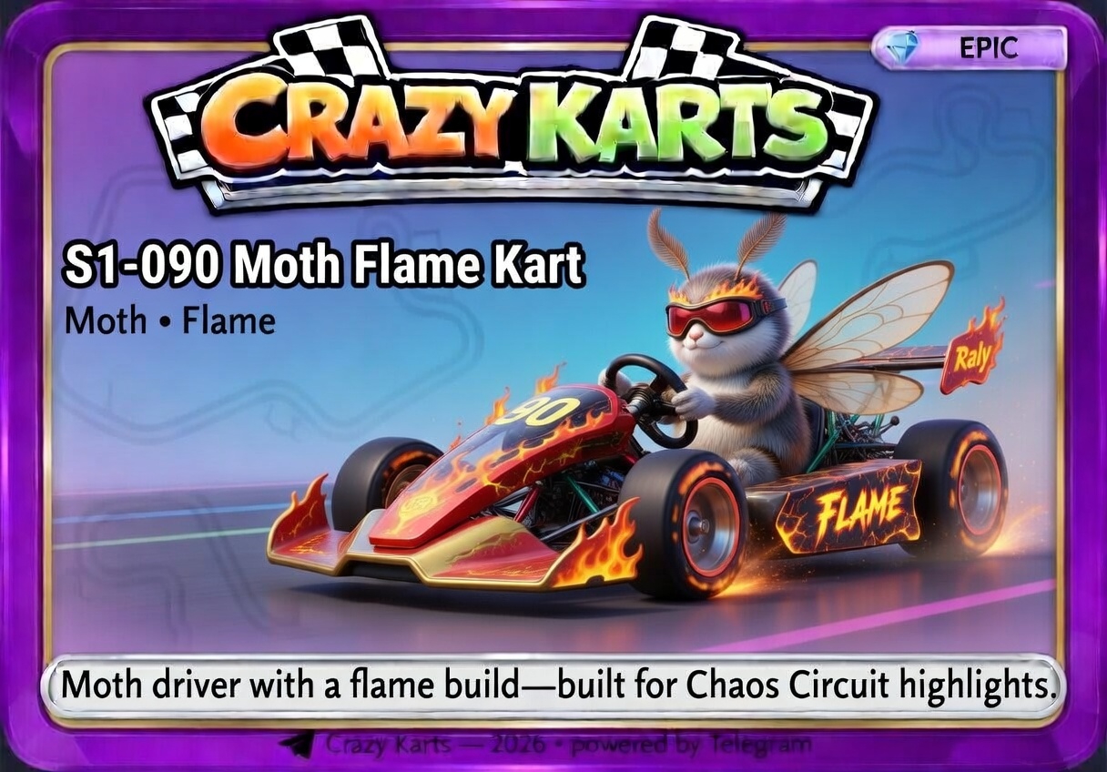 S1-090 • Raccoon Tank Kart